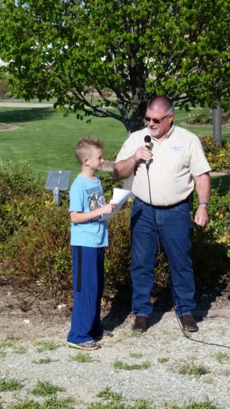Essay Contest Kaden Bliss 3rd place